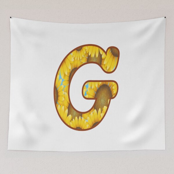 Item preview, Letters, flowers,G designed and sold by Sujinthaiart.