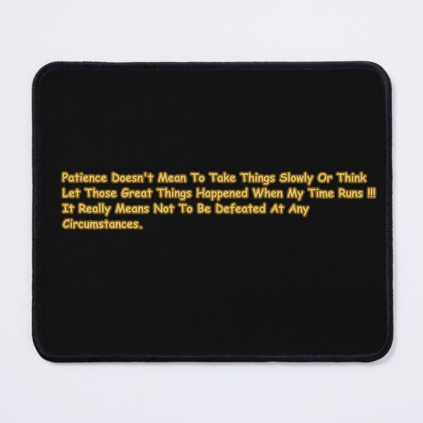 Item preview, Patience Means Never Defeated - Resilience Affirmation Sticker for Perseverance & Strength designed and sold by CapriCreatives.