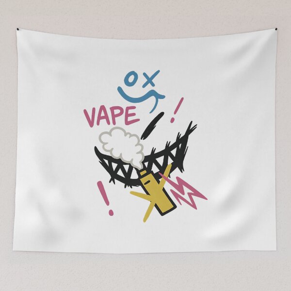 Item preview, Graffiti Vape Art – Street Style Vapor Illustration designed and sold by House of Taste Designs.