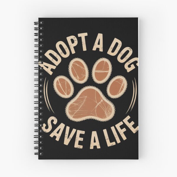 Item preview, Adopt A Dog Save A Life Animal Rights Activist Animal Rescue  designed and sold by RuthGAArt.