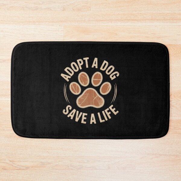 Item preview, Adopt A Dog Save A Life Animal Rights Activist Animal Rescue  designed and sold by RuthGAArt.