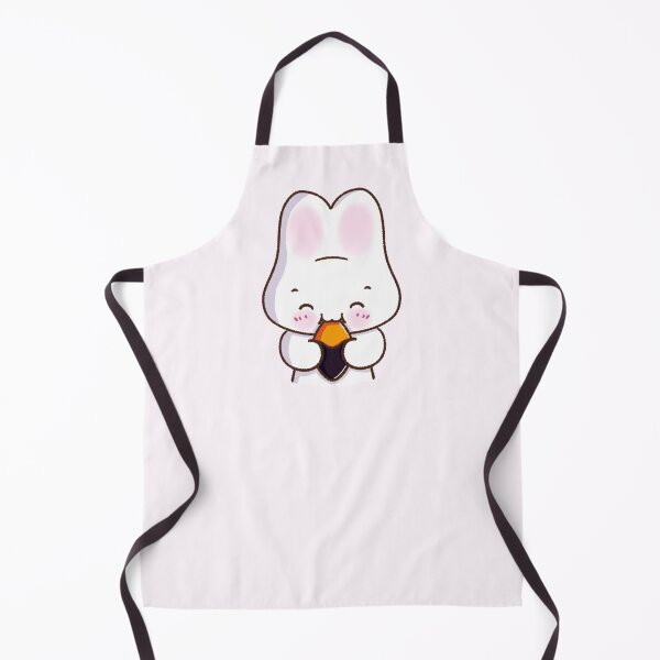 Item preview, Sweet Potato Snack Time: Cute Kawaii Bunny Eating | Adorable Korean Sweet Potato Rabbit designed and sold by Kimchi-style-.