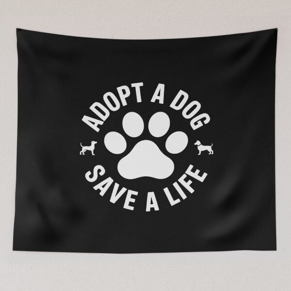 Item preview, Adopt A Dog Save A Life Dog Lover Animal Rescue Dog Rescue  designed and sold by RuthGAArt.