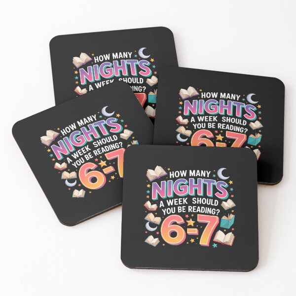 Item preview, How Many Nights A Week Should You Be Reading 67 Meme designed and sold by ChelseaEula.