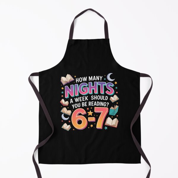 Item preview, How Many Nights A Week Should You Be Reading 67 Meme designed and sold by ChelseaEula.