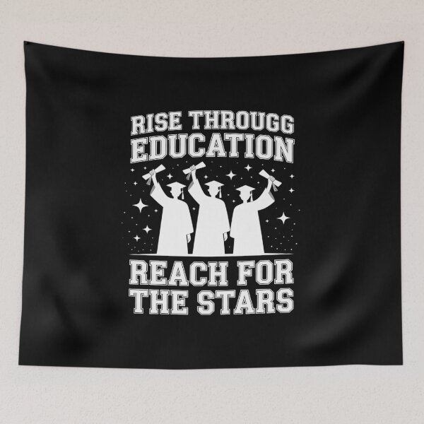 Item preview, Graduation Motivation Rise Through Education designed and sold by GasVille.