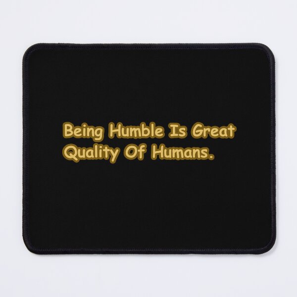 Item preview, Being Humble Is Great Quality Of Humans - Character Affirmation Sticker for Personal Growth designed and sold by CapriCreatives.