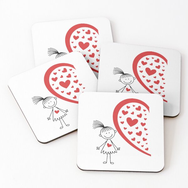 Item preview, Gril Red Heart Cool Love Heart Graphic Valentines Day Men Women designed and sold by catsdothingz.