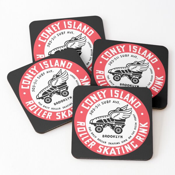 Item preview, Coney Island Roller Skating Rink designed and sold by superbarkah.