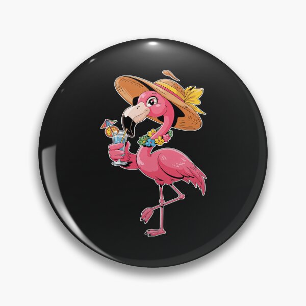 Artikelvorschau, Lustiger Flamingo Hawaiian Sommer Tropical Luau Frauen Mädchen Kind entworfen und verkauft von itsnothatweird.