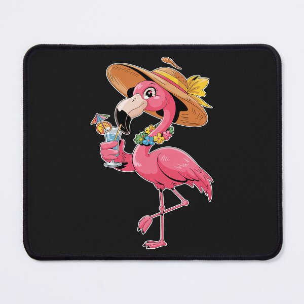 Item preview, Funny Flamingo Hawaiian Summer Tropical Luau Women Girls Kid designed and sold by itsnothatweird.