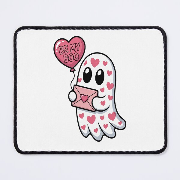 Item preview, Cute Valentine's Day Boo Ghost Spooky Cute designed and sold by catsdothingz.