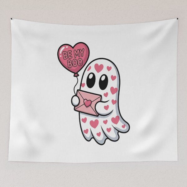 Item preview, Cute Valentine's Day Boo Ghost Spooky Cute designed and sold by catsdothingz.