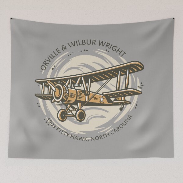 Item preview, Orville and Wilbur Wright Brother's Day – December designed and sold by irfankokabi.