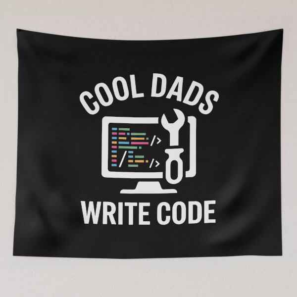 Item preview, Cool Dads Write Code Funny Programmer Coding designed and sold by LeanneSandra.