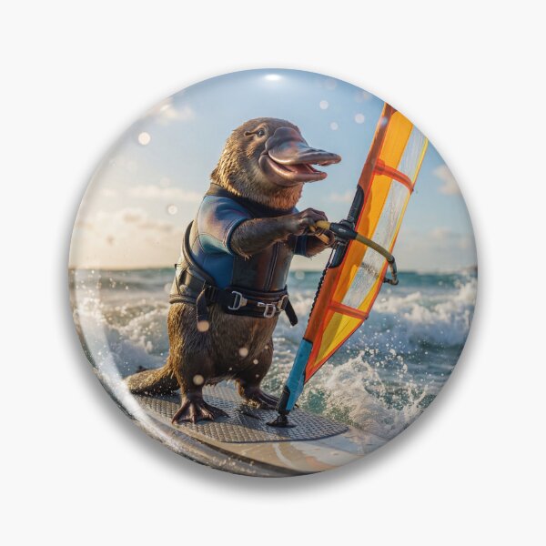 Item preview, Windsurfin' Platypus designed and sold by Tridentulus.