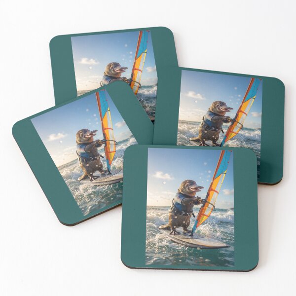 Item preview, Windsurfin' Platypus designed and sold by Tridentulus.