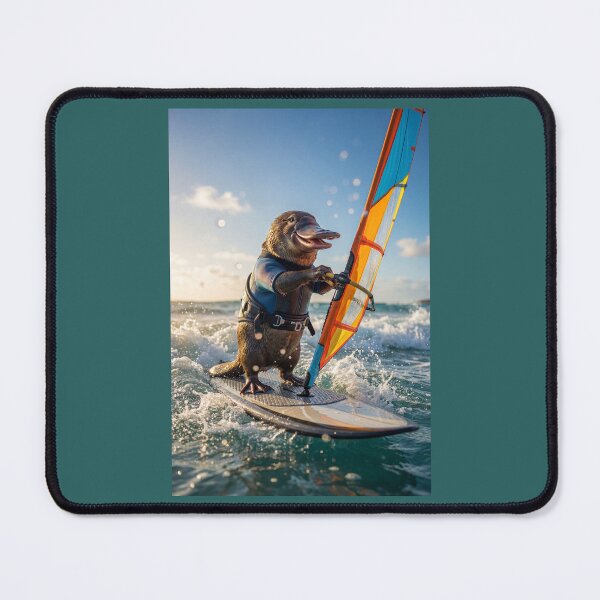 Item preview, Windsurfin' Platypus designed and sold by Tridentulus.