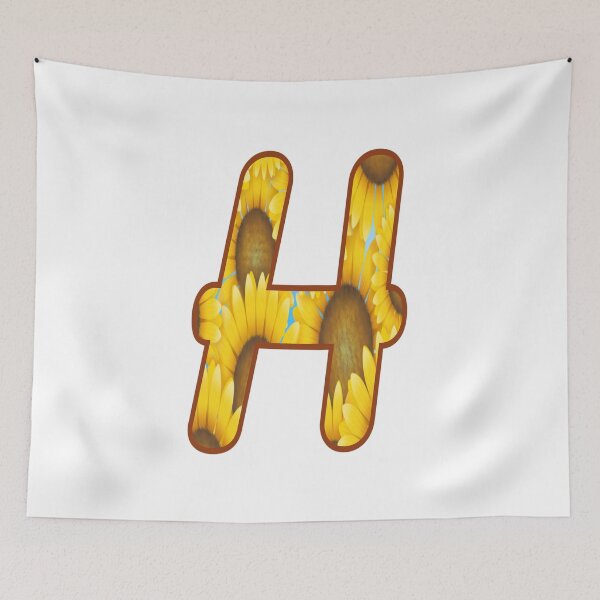 Item preview, Letters, flowers,H designed and sold by Sujinthaiart.