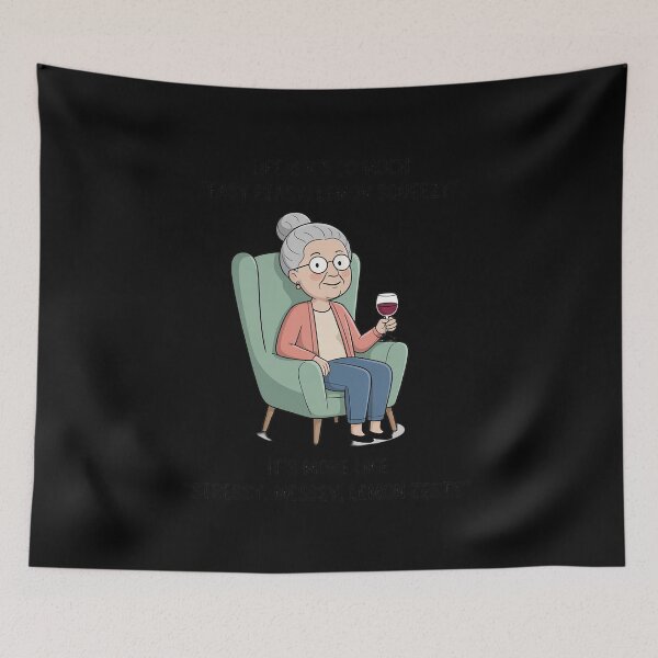 Item preview, Grandma - Life Isn’t So Much Easy Peasy designed and sold by GasVille.