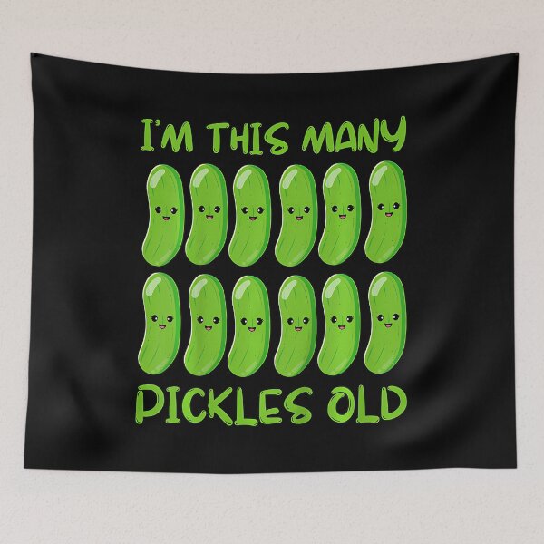 Item preview, I'M This Many Pickles Old - 12Th Birthday 12 Years Old Bday designed and sold by KelseyYasuko.