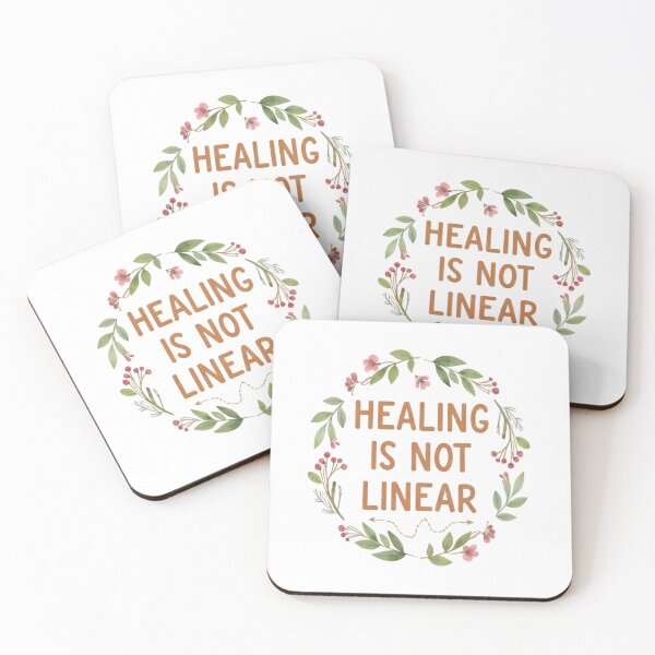 Item preview, Healing Is Not Linear designed and sold by DraftNDreamShop.