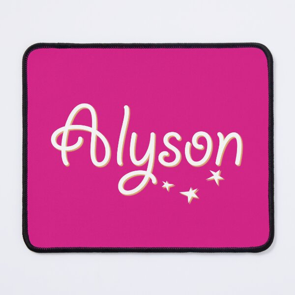 Item preview, My Name is Alyson designed and sold by CharlottePlaceArt.