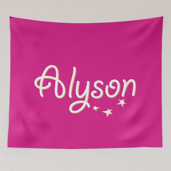 Item preview, My Name is Alyson designed and sold by CharlottePlaceArt.