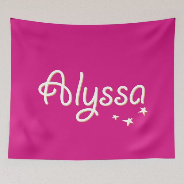 Item preview, My Name is Alyssa designed and sold by CharlottePlaceArt.