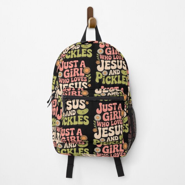Item preview, Just A Girl Who Loves Jesus And Pickles designed and sold by KarlaLeanne.