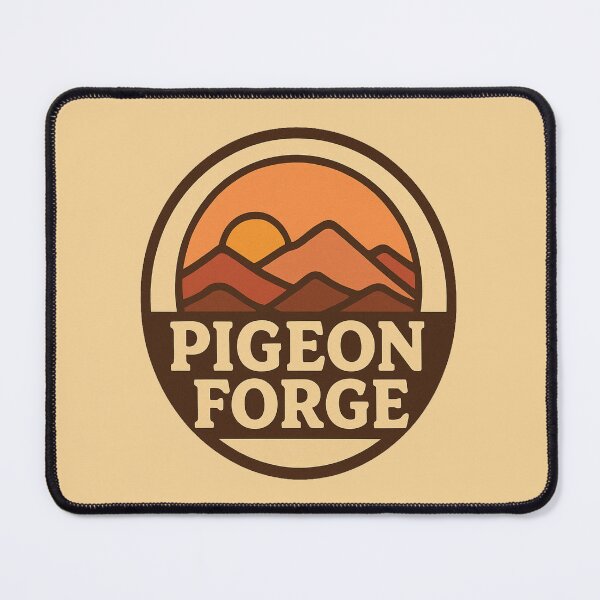 Item preview, Pigeon Forge Retro Circle Badge – Vintage Tennessee Travel Design designed and sold by Globalcitytees.