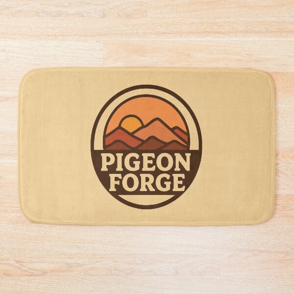 Item preview, Pigeon Forge Retro Circle Badge – Vintage Tennessee Travel Design designed and sold by Globalcitytees.