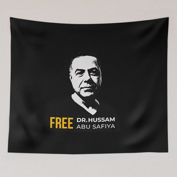 Item preview, Free Dr. Hossam Abu Safiya – Medicine Is Not a Crime designed and sold by Tee-Show.