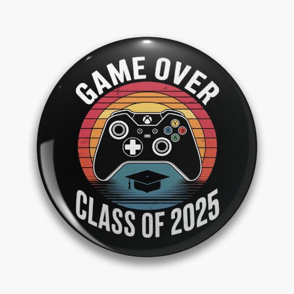 Item preview, Class Of 2025 Senior Graduation Game Over For Gamer Student  designed and sold by RoyTill0Art.