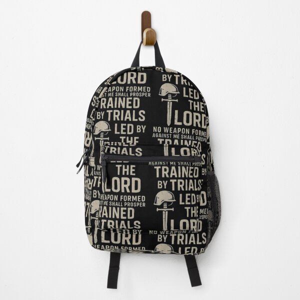 Item preview, Trained By Trials Led By The Lord Christian Warrior Faith designed and sold by KarlaLeanne.