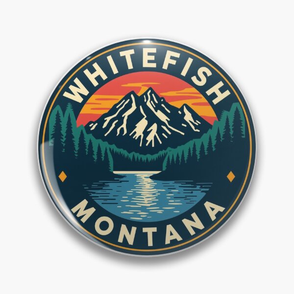Item preview, Whitefish, Montana designed and sold by PamLeeDesign.