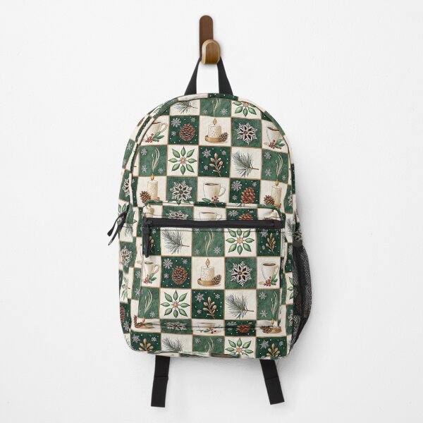Item preview, Stylish Christmas design with a checkered pattern designed and sold by Merrylands Artshop.