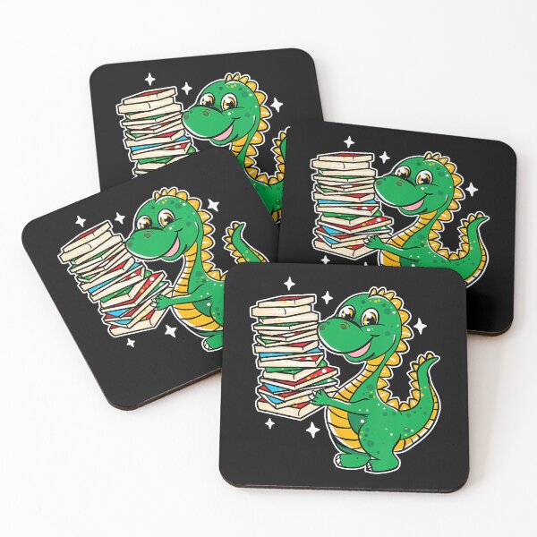 Item preview, Dinosaur Reading Books Reader Gift designed and sold by ElaineEsther.