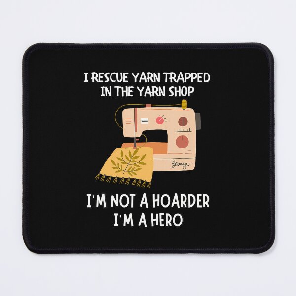 Item preview, I Rescue Yarn Trapped In The Yarn Shop designed and sold by MonicaSophie.