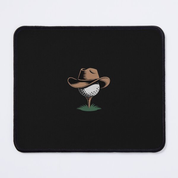 Item preview, Funny Golfing Cowboy Apparel Holiday Golf Ball designed and sold by itsnothatweird.