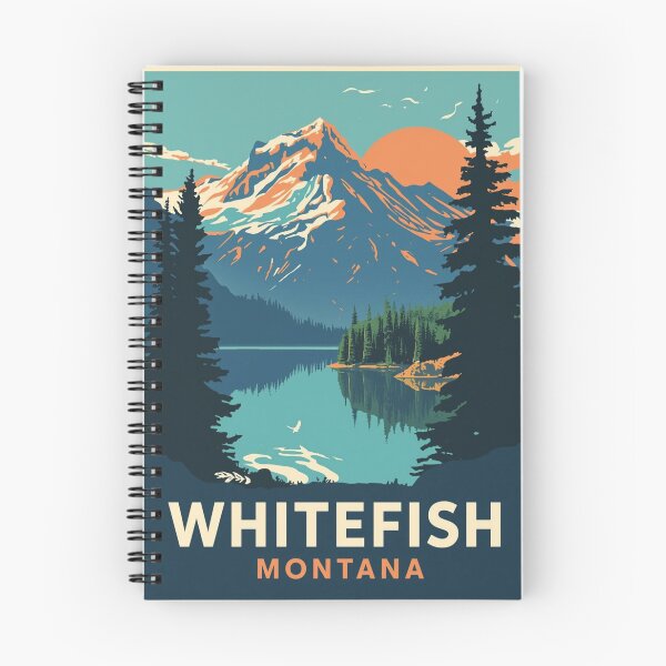 Item preview, Whitefish, Montana designed and sold by PamLeeDesign.