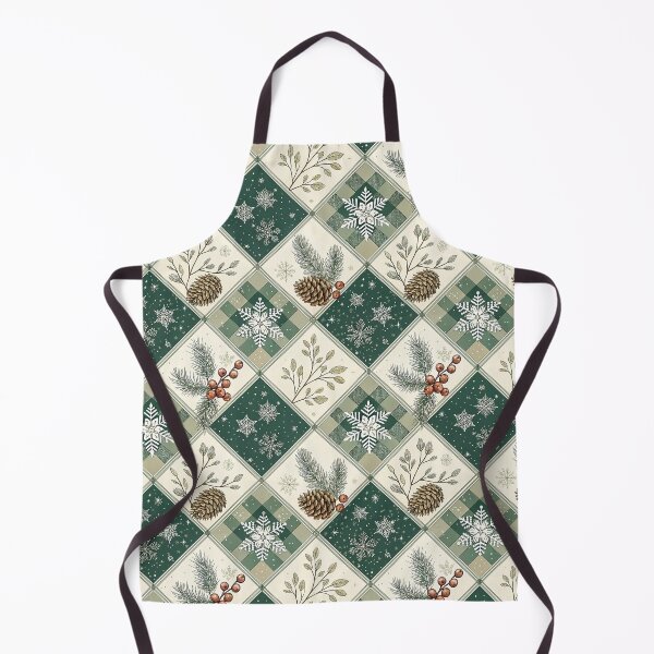 Item preview, Chic Christmas design with a checkered pattern designed and sold by Merrylands Artshop.