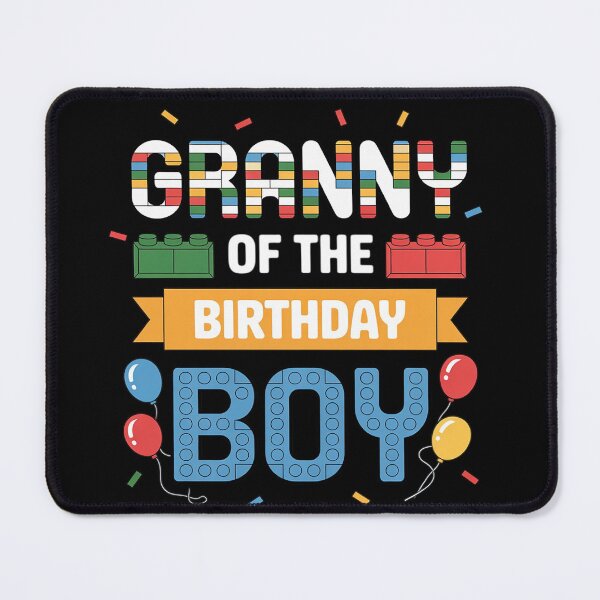 Item preview, Granny of The Birthday Boy Master Builder Building Blocks designed and sold by DetroitMug.