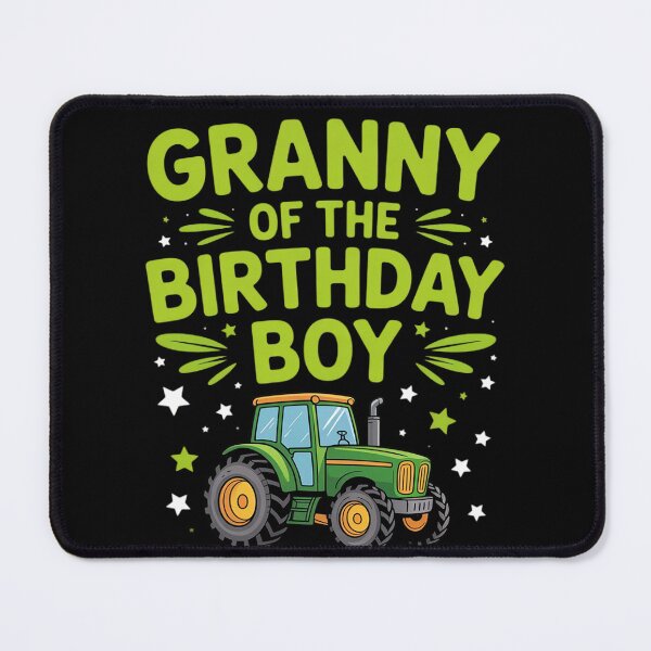 Item preview, Granny of The Birthday Boy Tractors Farm Trucks Family Party designed and sold by DetroitMug.