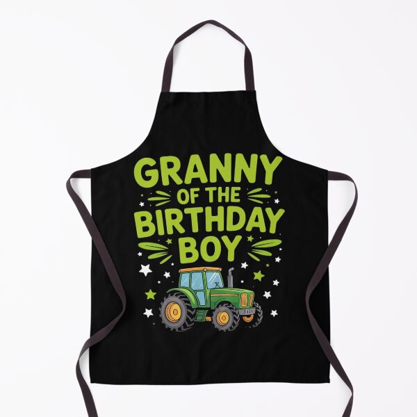 Item preview, Granny of The Birthday Boy Tractors Farm Trucks Family Party designed and sold by DetroitMug.