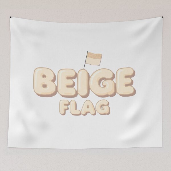 Item preview, Beige Flag designed and sold by Dyer's Design.