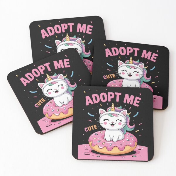 Item preview, Adopt Me Pets Cute Cat Donut Unicorn  designed and sold by RsFilsingerArt.