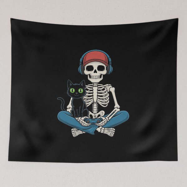 Item preview, Graphic Skeleton T Boys Gamer Skeleton Halloween Costume designed and sold by DetroitMug.
