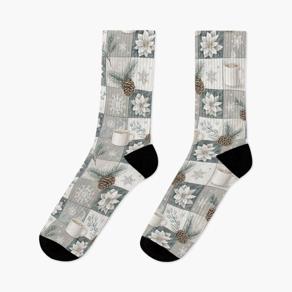 Item preview, Chic Christmas design with a checkered pattern designed and sold by Merrylands Artshop.