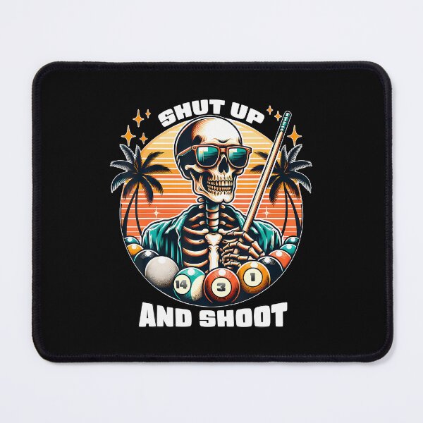 Item preview, Shut Up And Shoot Funny Billiards Shirt 9 Ball Pool designed and sold by DianaEsther1.